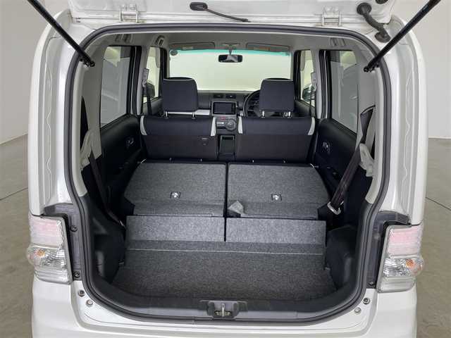 ダイハツ ムーヴ コンテ カスタム RS 埼玉県 2014(平26)年 9.5万km パールホワイトⅢ 純正ナビ　バックカメラ　キセノンヘッドライト　スマートキー　純正アルミホイール　純正フロアマット　ＵＳＢ　ＤＶＤ再生　地デジＴＶ　電動格納ミラー　オートエアコン　ターボ　革巻きステアリング