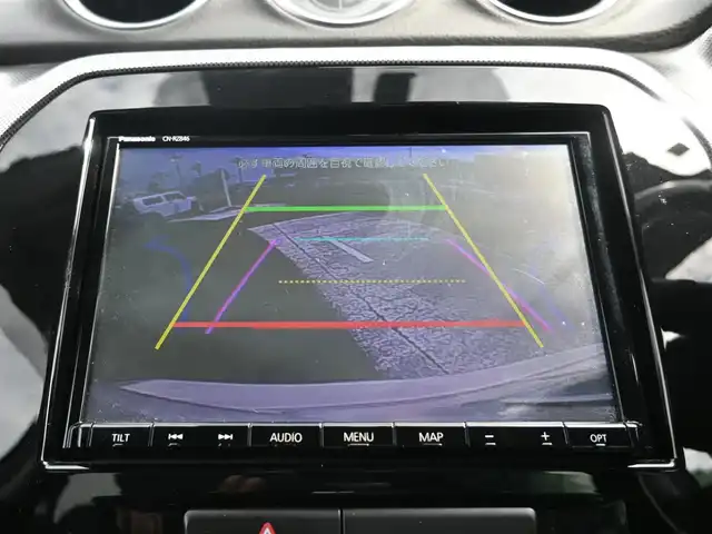 スズキ エスクード 1．4 ターボ 千葉県 2019(令1)年 4.2万km サバンナアイボリーメタリック/ブラック 2トーンルーフ スズキセーフティサポート/レーダークルーズコントロール/アイドリングストップ/社外SDナビ/地デジTV/【DVD/CD再生機能　Bluetooth接続】/バックカメラ/ハーフレザーシート/前席シートヒーター/革巻きステアリング/ステアリングスイッチ/パドルシフト/ETC/ウインカーミラー/純正17インチアルミホイル/サイド/カーテンエアバッグ/携帯リモコン
