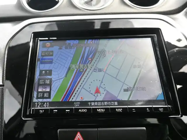 スズキ エスクード 1．4 ターボ 千葉県 2019(令1)年 4.2万km サバンナアイボリーメタリック/ブラック 2トーンルーフ スズキセーフティサポート/レーダークルーズコントロール/アイドリングストップ/社外SDナビ/地デジTV/【DVD/CD再生機能　Bluetooth接続】/バックカメラ/ハーフレザーシート/前席シートヒーター/革巻きステアリング/ステアリングスイッチ/パドルシフト/ETC/ウインカーミラー/純正17インチアルミホイル/サイド/カーテンエアバッグ/携帯リモコン