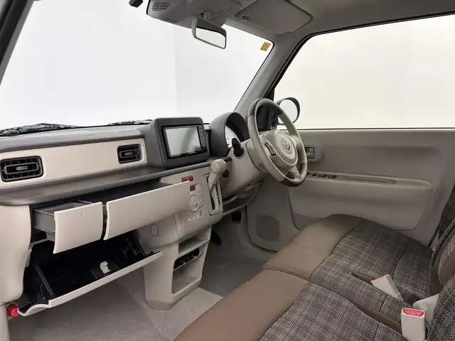 スズキ ラパン ＬＣ L 愛知県 2023(令5)年 0.2万km トラッドカーキメタリック 社外7インチナビ（KENWOOD）/バックカメラ/ワンセグTV/スズキセーフティセンス/衝突被害軽減システム/横滑り防止装置/コーナーセンサー/レーンキープアシスト/オートライト/LEDヘッドライト/シートヒーター/純正AW/純正フロアマット/ETC/プッシュスタート/スマートキー