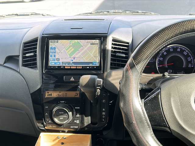 日産 ルークス ハイウェイスター ターボ 愛知県 2012(平24)年 3.2万km ブルーイッシュブラック 4WD/ワンオーナー/純正ナビ/フルセグTV・CD・DVD・ Bluetooth/両側パワースライドドア/スマートキー/プッシュスタート/HIDヘッドライト/フォグライト/ベンチシート/前方ドライブレコーダー/純正フロアマット/純正ドアバイザー/保証書/取扱説明書/スペアスマートキー