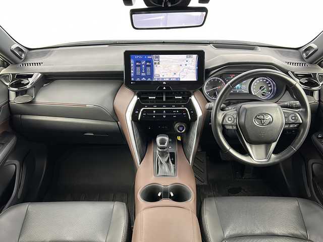 トヨタ ハリアー Z レザーパッケージ 熊本県 2021(令3)年 4.1万km ホワイトパールクリスタルシャイン 純正12.3インチナビ/（AM/FM/BT/TV)/モデリスタエアロ/JBLサウンドスピーカー/デジタルインナーミラー/前後ドライブレコーダー/ETC2.0/ブラインドスポットモニター/トヨタセーフティーセンス/クリアランスソナー/プリクラッシュ/リアクロストラフィックアラート/前席ヒートシーター/前席エアシート/運転席メモリー機能付きパワーシート/ステアリングヒーター/ステアリングスイッチ/レーダークルーズコントロール/パワーバックドア/電動格納ミラー/オートライト/オートハイビーム/純正アルミホイール/純正フロアマット