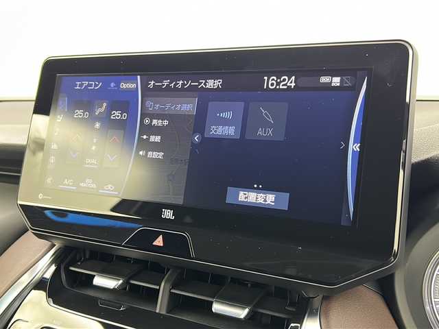 トヨタ ハリアー Z レザーパッケージ 熊本県 2021(令3)年 4.1万km ホワイトパールクリスタルシャイン 純正12.3インチナビ/（AM/FM/BT/TV)/モデリスタエアロ/JBLサウンドスピーカー/デジタルインナーミラー/前後ドライブレコーダー/ETC2.0/ブラインドスポットモニター/トヨタセーフティーセンス/クリアランスソナー/プリクラッシュ/リアクロストラフィックアラート/前席ヒートシーター/前席エアシート/運転席メモリー機能付きパワーシート/ステアリングヒーター/ステアリングスイッチ/レーダークルーズコントロール/パワーバックドア/電動格納ミラー/オートライト/オートハイビーム/純正アルミホイール/純正フロアマット