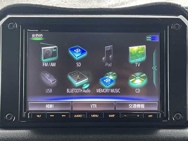 スズキ ジムニー シエラ JC 香川県 2020(令2)年 6.9万km ブルーイッシュブラックパール3 Panasonicナビ　/バックカメラ　/ルーフキャリア　/純正マッドガード　/ドライブレコーダー　/クルーズコントロール　/衝突被害軽減システム　/車線逸脱防止装置　/D/N席シートヒーター　/ダウンヒルアシストコントロール/ETC/電格ミラー/ヒートミラー/後付けスマホ置き/センターコンソール/ヘッドライトウォッシャー/純正レザー調シートカバー/ISOFIX/シガーソケット/純正ドアバイザー/現状ランフラットタイヤ(純正AW)(LT215/75/R15)/YOKOHAMA GEOLANDAR M/T G003