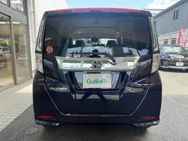 トヨタ ルーミー カスタムG 愛知県 2021(令3)年 2.2万km クールバイオレットクリスタルシャイン 純正9型SDナビ（NSZT-Y68T）/・DVD/Bluetooth／地デジTV/バックカメラ＋全方位カメラ/両側パワースライドドア/スマートアシスト/・衝突回避支援ブレーキ/・誤発進抑制機能/・先行車発進お知らせ/・ACC（アダプティブクルーズコントロール）/前後コーナーセンサー/ETC/コムテック前後ドラレコ（DC-DR652）/電子パーキング/オートブレーキホールド/後席ロールサンシェード/スマートキー＆プッシュスタート/純正14インチAW