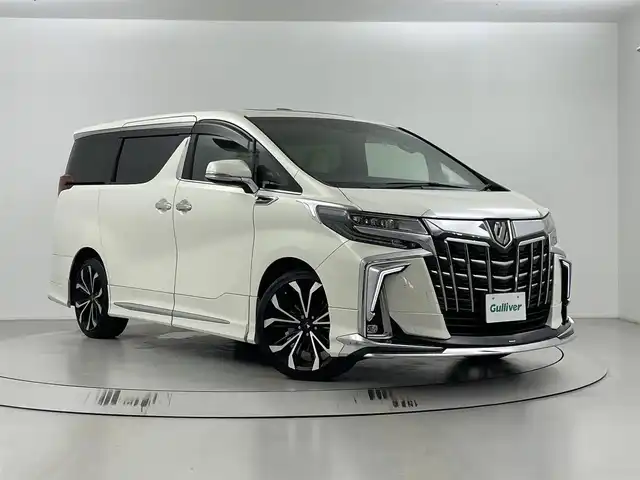 トヨタ アルファード エグゼクティブ ラウンジ S 埼玉県 2018(平30)年 14.8万km ラグジュアリーホワイトパールクリスタルシャインガラスフレーク モデリスタエアロ/サンルーフ/フリップダウンモニター/純正ナビ(フルセグ/AM/FM/Bluetooth)/JBLサウンド/レーントレーシングアシスト/クリアランスソナー/パーキングサポートブレーキ/プリクラッシュセーフティ/ブラインドスポットモニター/リヤクロストラフィックアラート/ロードサインアシスト/nanoe/シートメモリー/ビルトインETC2.0/両側パワースライドドア