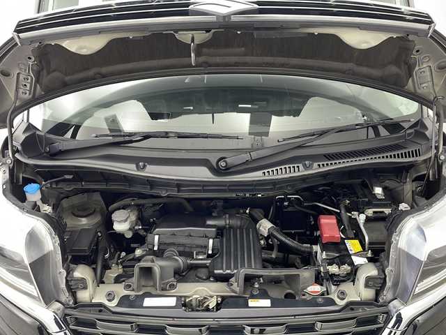 スズキ スペーシア カスタム HYBRID GS 千葉県 2018(平30)年 3.7万km ブルーイッシュブラックパール3 セーフティサポート/・デュアルセンサーブレーキ/・誤発進抑制機能/・車線逸脱警報/・先行車発進お知らせ機能/・ふらつき警報機能/・ハイビームアシスト/社外８インチメモリーナビ/・フルセグTV/・Bluetooth接続/左側パワースライドドア/LEDヘッドライト/全方位カメラ/スマートキー/プッシュスタート