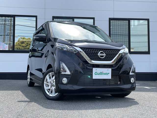 日産 デイズ HWS X プロパイロットED 山口県 2020(令2)年 5.8万km ブラック 純正9インチSDナビ【MM319D-L】/・DVD再生機能有/・フルセグテレビ/・Bluetooth/・USB入力端子/全方位カメラ/バックカメラ/ドライブレコーダー【DJ4-D】/ETC2.0/プロパイロット/レーダークルーズコントロール/ステアリングスイッチ/ステアリングホールド/電動パーキングブレーキ/純正フロアマット/純正14インチアルミホイール/プッシュスタート/スマートキー/アイドリングストップ/エマージェンシーブレーキ/レーンキープアシスト/パーキングアシスト/盗難防止装置