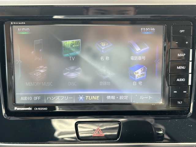 日産 デイズ ルークス ハイウェイスター Xターボ 新潟県 2019(令1)年 7.9万km ホワイトパール ４ＷＤ　/社外ＳＤナビ　/全方位カメラミラー /左側電動ドア　/フルセグＴＶ　/衝突軽減装置　/オートハイビーム　/横滑り防止装置　/革巻きステアリング　/オートライト　/アイドリングストップ　/スマートキー /エンジンスターター