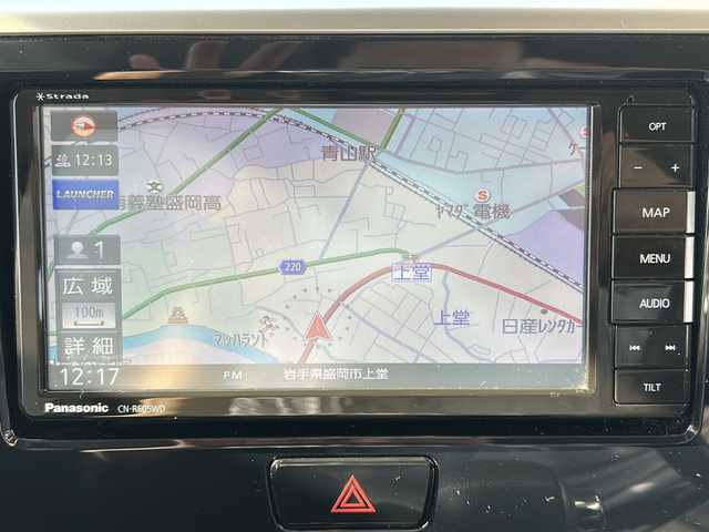 日産 デイズ ルークス ハイウェイスター Xターボ 新潟県 2019(令1)年 7.9万km ホワイトパール ４ＷＤ　/社外ＳＤナビ　/全方位カメラミラー /左側電動ドア　/フルセグＴＶ　/衝突軽減装置　/オートハイビーム　/横滑り防止装置　/革巻きステアリング　/オートライト　/アイドリングストップ　/スマートキー /エンジンスターター