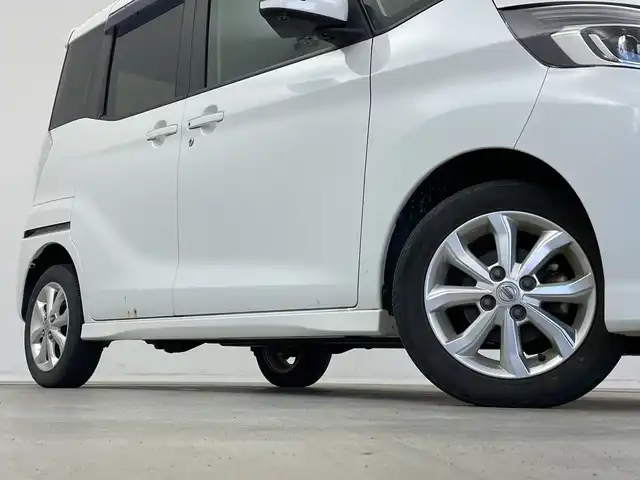 日産 デイズ ルークス ハイウェイスター Xターボ 新潟県 2019(令1)年 7.9万km ホワイトパール ４ＷＤ　/社外ＳＤナビ　/全方位カメラミラー /左側電動ドア　/フルセグＴＶ　/衝突軽減装置　/オートハイビーム　/横滑り防止装置　/革巻きステアリング　/オートライト　/アイドリングストップ　/スマートキー /エンジンスターター