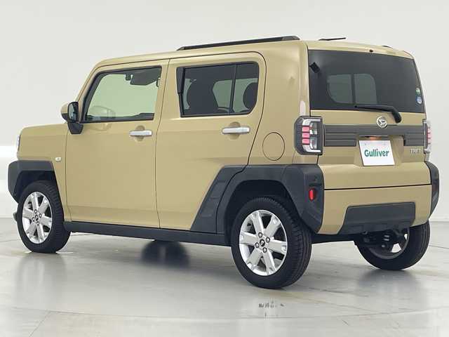 ダイハツ タフト G 愛知県 2020(令2)年 4万km サンドベージュメタリック 純正ナビ/・Bluetooth/・CD/DVD/・フルセグテレビ/・SD音楽録音/・FM/AM/バックカメラ/前方ドライブレコーダー/ガラスルーフ/スマートアシストIII/衝突回避支援ブレーキ/衝突警報/誤発進抑制制御/先行車発進お知らせ機能/車線逸脱警報/車線逸脱抑制装置/オートハイビーム/LKC/標識認識機能/電動パーキングブレーキ/オートブレーキホールド/ルーフレール/スペアキー
