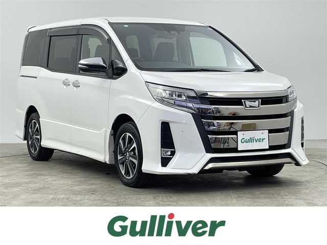 トヨタ ノア Si ダブルバイビーⅢ 千葉県 2020(令2)年 7万km ホワイトパールクリスタルシャイン 禁煙車/プリクラッシュセーフティ（PCS）/パーキングサポートブレーキ（PKSB）/レーンディパーチャーアラート（LDA）/純正10インチナビ/・NSZN-Z68T/・CD/DVD/BT/フルセグ/純正12.1インチフリップダウンモニター/ハーフレザーシート/クリアランスソナー/クルーズコントロール/両側電動スライドドア/LEDヘッドライト/オートライト/ビルトインETC2.0/アイドリングストップ