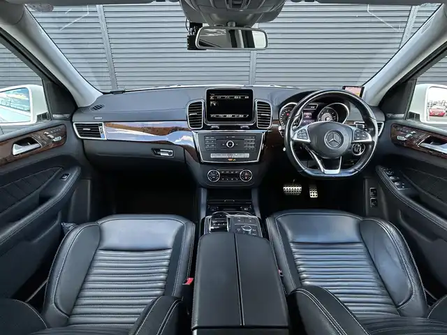 メルセデス・ベンツ ＧＬＳ３５０ｄ 4マチックスポーツ 茨城県 2016(平28)年 5.5万km ダイヤモンドホワイト パノラマSR /harman/kardon /360度カメラ /RSP /ACC /LKA /BSA /黒革 /全席シ-トヒ-タ- /M付PWシ-ト /PWテ-ルゲ-ト /保温・保冷機能付きカップホルダ- /ナビ /12セグ /BT /USB /CarPlay /LED /パドルシフト /ETC /前後ドラレコ /禁煙車
