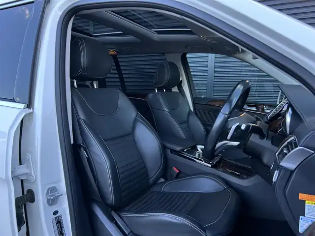 メルセデス・ベンツ ＧＬＳ３５０ｄ 4マチックスポーツ 茨城県 2016(平28)年 5.5万km ダイヤモンドホワイト パノラマSR /harman/kardon /360度カメラ /RSP /ACC /LKA /BSA /黒革 /全席シ-トヒ-タ- /M付PWシ-ト /PWテ-ルゲ-ト /保温・保冷機能付きカップホルダ- /ナビ /12セグ /BT /USB /CarPlay /LED /パドルシフト /ETC /前後ドラレコ /禁煙車