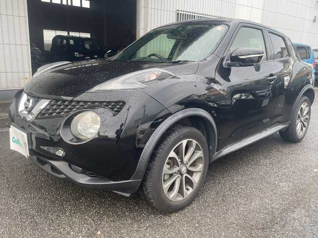 日産 ジューク 16GT 神奈川県 2016(平28)年 4.7万km スーパーブラック 純正SDナビ/スペアキー×１/ETC/前方ドラレコ/純正フロアマット/バックカメラ/オートライト/電動格納ミラー/プッシュスタート