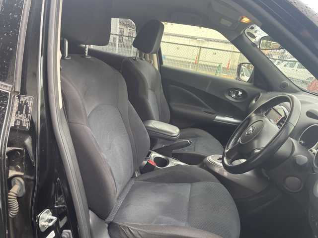 日産 ジューク 16GT 神奈川県 2016(平28)年 4.7万km スーパーブラック 純正SDナビ/スペアキー×１/ETC/前方ドラレコ/純正フロアマット/バックカメラ/オートライト/電動格納ミラー/プッシュスタート