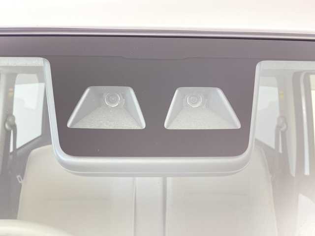 ダイハツ ムーヴ キャンバス G メイクアップ SA Ⅲ 茨城県 2017(平29)年 2.9万km パールホワイトⅢ/ファインミントメタリック 2トーン 純正８型ナビ　パノラミックビューモニター　フルセグＴＶ　衝突被害軽減ブレーキ　スマートキー　プッシュスタート　シートヒーター　アイドリングストップ　両側電動スライドドア　横滑り防止装置　コーナーセンサ