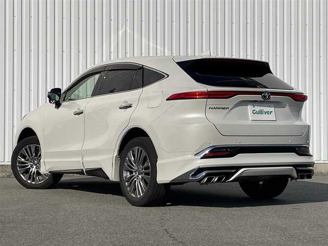 トヨタ ハリアー Z レザーパッケージ 福岡県 2021(令3)年 3.9万km ホワイトパールクリスタルシャイン モデリスタエアロ（F、S、R）/黒革シート/ＪＢＬサウンド/純正１２．３インチナビ O9HLHARRIERTC/トヨタセーフティセンス/ハンズフリーパワーバックドア/デジタルインナーミラー/シートエアコン/シートヒーター/ステアリングヒーター/ＢＳＭ/バックカメラ/ＨＵＤ/フルセグテレビ/ビルトインETC2.0/D/Nパワーシート/ポジションメモリー