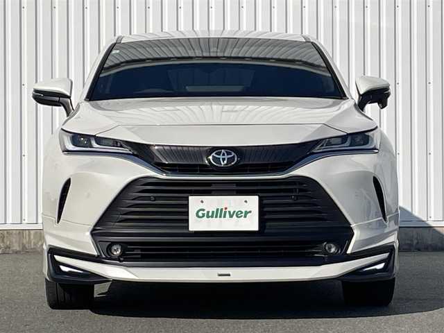 トヨタ ハリアー Z レザーパッケージ 福岡県 2021(令3)年 3.9万km ホワイトパールクリスタルシャイン モデリスタエアロ（F、S、R）/黒革シート/ＪＢＬサウンド/純正１２．３インチナビ O9HLHARRIERTC/トヨタセーフティセンス/ハンズフリーパワーバックドア/デジタルインナーミラー/シートエアコン/シートヒーター/ステアリングヒーター/ＢＳＭ/バックカメラ/ＨＵＤ/フルセグテレビ/ビルトインETC2.0/D/Nパワーシート/ポジションメモリー