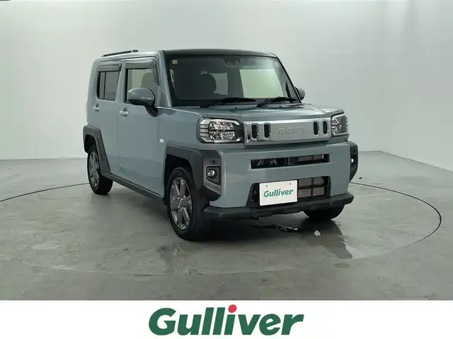 ダイハツ タフト G ターボ 福井県 2020(令2)年 3.6万km ターコイズブルーマイカメタリック ４WD/純正ディラーオプション7インチナビ/CD/DVD/Bluetooth/フルセグTV/USB/AM/FM/バックカメラ /スマートアシスト/・衝突警報機能 /・衝突回避支援ブレーキ機能 /・車線逸脱警報機能/・誤発進抑制制御機能 /・先行車発進お知らせ機能/・レーダークルーズコントロール/ガラスルーフ/純正オプションドライブレコーダー/シートヒーター/ETC/電動パーキングブレーキ/ブレーキホールド/革巻きステアリング/ステアリングスイッチ/ステアリングチルド機構/アイドリングストップ/LEDオートライト/フォグランプ/純正15インチアルミホイール/純正フロアマット/スマートキー/スペアキー/プッシュスタート