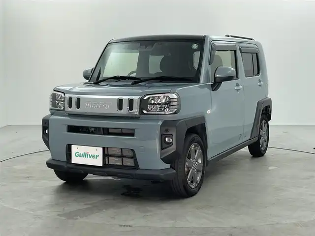 ダイハツ タフト G ターボ 福井県 2020(令2)年 3.6万km ターコイズブルーマイカメタリック ４WD/純正ディラーオプション7インチナビ/CD/DVD/Bluetooth/フルセグTV/USB/AM/FM/バックカメラ /スマートアシスト/・衝突警報機能 /・衝突回避支援ブレーキ機能 /・車線逸脱警報機能/・誤発進抑制制御機能 /・先行車発進お知らせ機能/・レーダークルーズコントロール/ガラスルーフ/純正オプションドライブレコーダー/シートヒーター/ETC/電動パーキングブレーキ/ブレーキホールド/革巻きステアリング/ステアリングスイッチ/ステアリングチルド機構/アイドリングストップ/LEDオートライト/フォグランプ/純正15インチアルミホイール/純正フロアマット/スマートキー/スペアキー/プッシュスタート