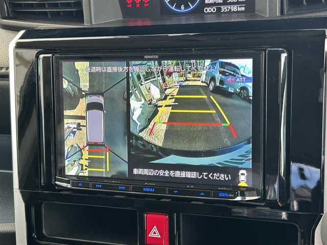 トヨタ ルーミー カスタムG 埼玉県 2023(令5)年 3.6万km ブラックマイカメタリック ワンオーナー車/スマートアシスト３/社外８型ナビTV/全方位カメラ/前後ドラレコ/両側パワースライドドア/前席シートヒーター/ビルトインETC/LEDヘッドライト/レーダークルーズコントロール/クリアランスソナー/プッシュスタート/スマートキー/保証書付整備手帳/取扱説明書