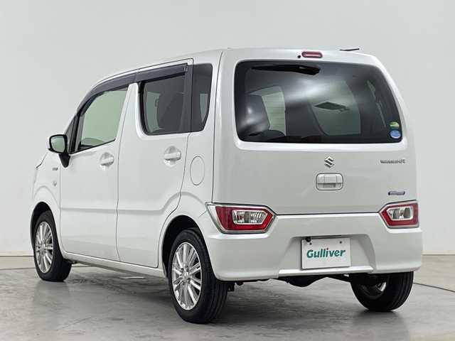 スズキ ワゴンＲ HYBRID FX 道央・札幌 2018(平30)年 6.6万km ピュアホワイトP ・４WD/・社外ケンウッドナビ/・DVD.CD.SD.Bluetooth/・バックカメラ /・運転席.助手席シートヒーター/・ミラーヒーター/・横滑り防止/・アイドリングストップ/・キーレス