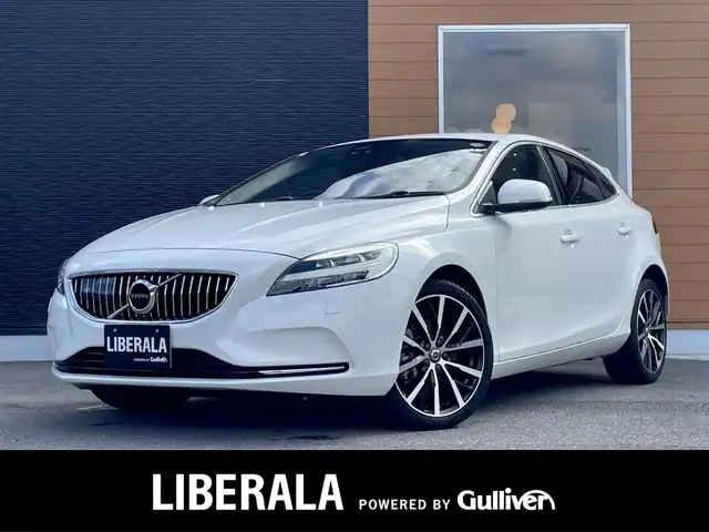 ボルボ Ｖ４０ D4 インスクリプション 栃木県 2016(平28)年 6.1万km パール 茶レザーシート /パワーシート /シートヒーター /Harman/Kardon/ナビ/フルセグ/バックカメラ/ETC/バックソナー /LEDヘッドライト/オートライト/BLIS/レーンキープアシスト/スマートキー/パドルシフト