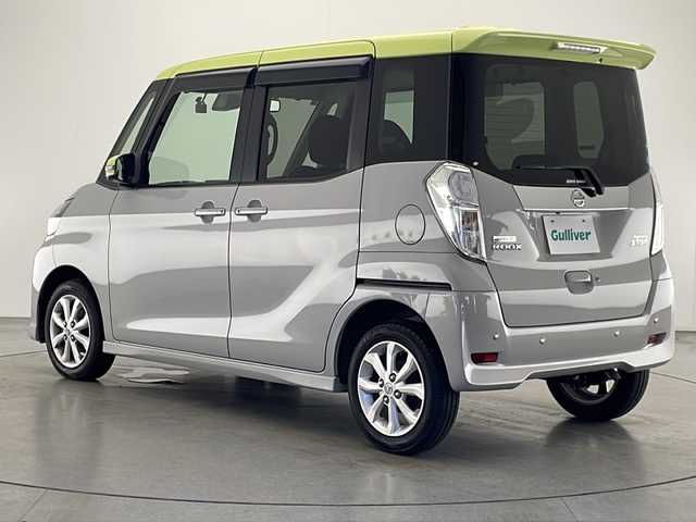 日産 デイズ ルークス ハイウェイスター Xターボ 宮崎県 2019(令1)年 3.4万km レモンライム/エアグレー 〇純正SDナビ【MM318D-W】/〇CD/DVD/TV/〇360度カメラ/〇片側パワスラ/〇オートライト/〇純正フロアマット/〇ドライブレコーダー/〇ETC/〇衝突軽減ブレーキ/〇アイドリングストップ/〇電格ミラー/〇コーナーセンサー/〇LEDヘッドライト