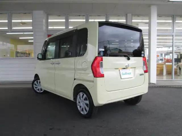 ダイハツ タント X SAⅡ 千葉県 2015(平27)年 5.1万km コットンアイボリー ワンオーナー/純正8型ナビ、フルセグTV(キャンセラー有)/バックカメラ/純正オーディオ【DVD/CD/BT/SD/USB】/片側パワースライドドア/LEDヘッドライト/ナビ連動ステアリングスイッチ/アイドリングストップ/社外前後ドライブレコーダー/スペアキー/取扱説明書/ナビ取扱説明書/新車時保証書/ダイハツ整備記録簿(H28/29/30/R2/4/5/6)