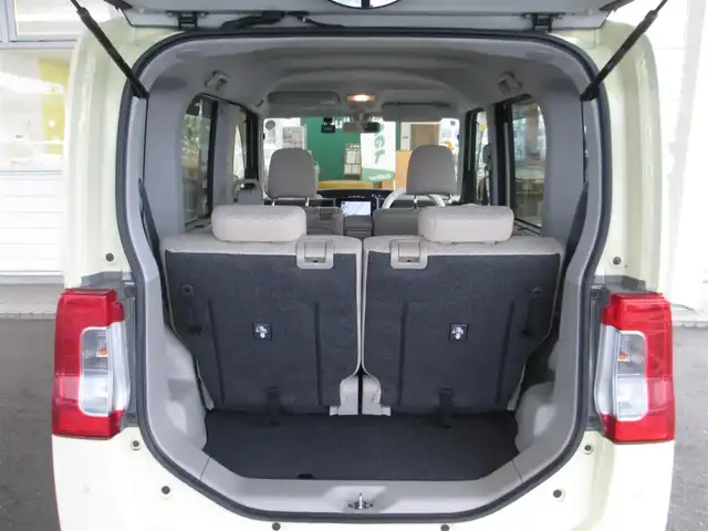 ダイハツ タント X SAⅡ 千葉県 2015(平27)年 5.1万km コットンアイボリー ワンオーナー/純正8型ナビ、フルセグTV(キャンセラー有)/バックカメラ/純正オーディオ【DVD/CD/BT/SD/USB】/片側パワースライドドア/LEDヘッドライト/ナビ連動ステアリングスイッチ/アイドリングストップ/社外前後ドライブレコーダー/スペアキー/取扱説明書/ナビ取扱説明書/新車時保証書/ダイハツ整備記録簿(H28/29/30/R2/4/5/6)