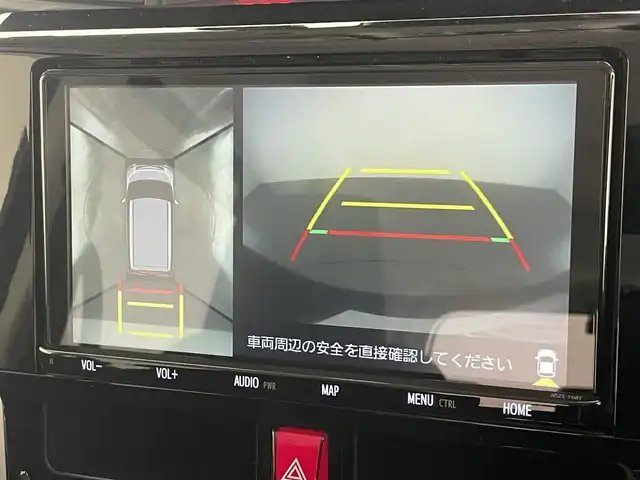 トヨタ ルーミー カスタムG－T 愛知県 2022(令4)年 0.6万km レーザーブルークリスタルシャイン 純正９型ナビ　全方位カメラ　シートヒーター　両側パワスラ　前後ドラレコ　ＥＴＣ　スマアシ　衝突軽減　追従クルコン　ＬＥＤオートライト　コーナーセンサー　電動パーキング　ロールシェード　純正マット　禁煙