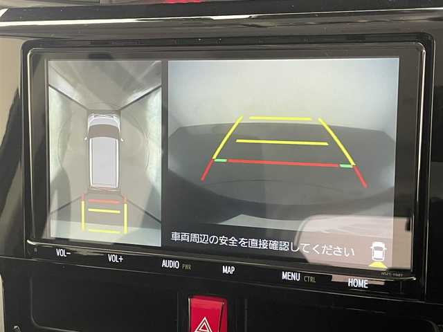 トヨタ ルーミー カスタムG－T 愛知県 2022(令4)年 0.6万km レーザーブルークリスタルシャイン 純正９型ナビ　全方位カメラ　シートヒーター　両側パワスラ　前後ドラレコ　ＥＴＣ　スマアシ　衝突軽減　追従クルコン　ＬＥＤオートライト　コーナーセンサー　電動パーキング　ロールシェード　純正マット　禁煙