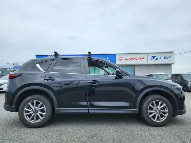 マツダ ＣＸ－５ XD スマートエディション 福井県 2022(令4)年 2.5万km ジェットブラックマイカ 〇純正ナビ/〇フルセグTV/〇バックカメラ/〇360°ビューモニター/〇ETC/〇ドライブレコーダー/〇アドバンスドスマートシティブレーキ/〇レーダークルーズコントロール/〇ブラインドスポットモニター/〇LEDヘッドランプ/〇オートライト/〇革巻きステアリング/〇アドバンスドキーレス/〇禁煙車