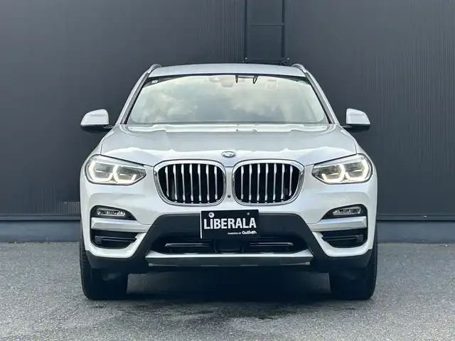 ＢＭＷ Ｘ３ xDrive20d Xライン 福岡県 2018(平30)年 3.9万km ミネラルホワイト ハイラインパッケージ/・ランバーサポート/・リアシートヒーティング/純正ナビ/フルセグTV/Bluetooth/CD/DVD/Bカメラ/全方位カメラ/アクティブクルーズコントロール/メモリ付パワーシート/全席シートヒーター/コンフォートアクセス/本革シート/メモリ付パワーシート/シートヒーター/コンフォートアクセス/LEDヘッドライト/純正19インチAW