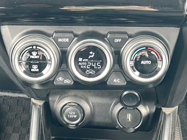 スズキ スイフト HYBRID RS 鹿児島県 2017(平29)年 16.3万km スピーディーブルーM クルーズコントロール　/ドライブレコーダー　/ビルトインETC　/シートヒーター　/社外ナビ（FH-9300DVS） /Bluetoothオーディオ　/アイドリングストップ　/パドルシフト　/MTモード付AT/純正アルミホイール（16インチ）/横滑り防止装置/レーンキープアシスト/LEDヘッドライト/エアバック（W＋サイド）
