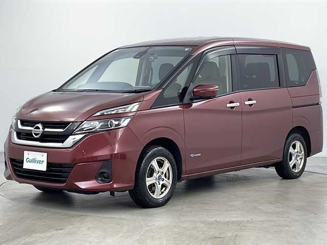 日産 セレナ X 道央・札幌 2017(平29)年 11万km マルーンレッド ・ワンオーナー/・社外SDナビ&TV&CD&DVD&BT/・片側パワースライドドア/・全方位カメラ/・S-HYBRID/・エマージェンシーブレーキ/・側方支援機能/・標識検知機能/・クリアランスソナー/・ふらつき警報/・クルーズコントロール/・パーキングアシスト/・ECOモード/・横滑り防止装置/・アイドリングストップ/・社外ドライブレコーダー/・ビルトインETC/・プッシュスタート/・LEDヘッドライト/・オートライト/・スマートキー/・スペアキー/・純正エンジンスターター/・社外AWスタッドレスタイヤ積込