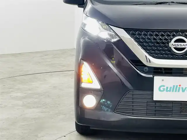 日産 デイズ ハイウェイスターX 福島県 2020(令2)年 4万km ブラック エマージェンシーブレーキ /バックカメラ /クリアランスソナー/シートヒーター　/プッシュスタート　/・スマートキー　/・スペアキー　/LEDライト　/・オートライト　/・フォグライト　/・レベライザー　/ステアリングスイッチ　/・革巻きステアリング　/電動格納ミラー　/アイドリングストップ
