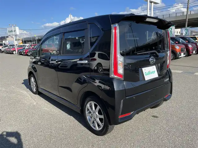 ダイハツ ムーヴ カスタム X SAⅡ 石川県 2015(平27)年 2.8万km ブラックマイカメタリック 社外メモリーナビ/社外CD/DVD/フルセグTV/LEDヘッドライト/ETC/スマートキー/プッシュスタート/電動ミラー/ベンチシート/スマートアシスト/純正アルミホイール/オートライト