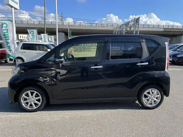 ダイハツ ムーヴ カスタム X SAⅡ 石川県 2015(平27)年 2.8万km ブラックマイカメタリック 社外メモリーナビ/社外CD/DVD/フルセグTV/LEDヘッドライト/ETC/スマートキー/プッシュスタート/電動ミラー/ベンチシート/スマートアシスト/純正アルミホイール/オートライト