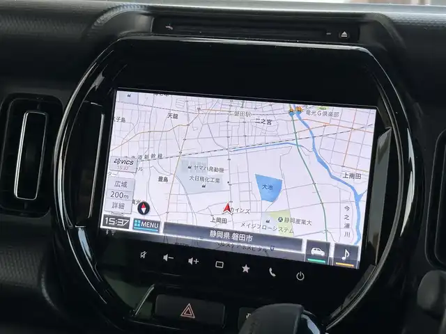 スズキ ハスラー Jスタイル Ⅱ 静岡県 2023(令5)年 4万km クールカーキパールメタリック/ソフトベージュメタリック 純正９インチメモリナビ/FM/AM/CD/DVD/フルセグTV/Bluetooth/マルチビューカメラ/レーダークルーズコントロール/前後ドラレコ/ETC2.0/前席シートヒーター/フルフラットシート/LEDヘッドライト/オートライト/オートハイビーム/コーナーセンサー/ルーフレール/純正フロアマット/純正15AW