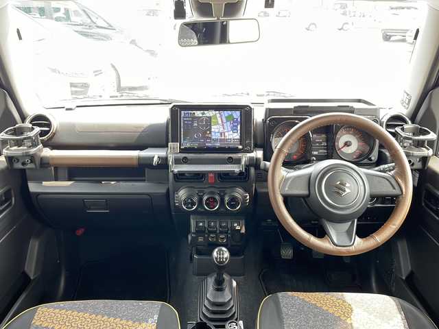 スズキ ジムニー XL 道東・釧路十勝 2022(令4)年 4.6万km ブルーイッシュブラックパール3 4WD/純正8インチナビ・フルセグTV/CD・DVD・Bluetooth/バックモニター/前席シートヒーター/ナビ連動前後ドライブレコーダー/スズキセーフティサポート/デュアルセンサーブレーキサポート/レーンキープアシスト/ハイビームアシスト/横滑り防止機能/ダウンヒルアシストコントロール/純正ビルトインETC/スマートキー/LEDヘッドライト/LEDフォグランプ/社外16インチアルミジオランダータイヤ/純正ホイール付きスタッドレスあり