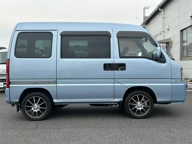 スバル サンバー ディアス－SC 広島県 2012(平24)年 5.1万km アジュールブルーパール ワンオーナー/スーパーチャージャー/ＰＷ/ＬＥＤヘッドライト/両側スライドドア/フルフラットシート/社外14インチAW/ＥＴＣ/純正フロアマット/スペアキー/取扱説明書/保証書