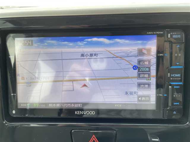 三菱 ｅＫスペース G 熊本県 2014(平26)年 14.5万km ショコラブラウンP 社外ＳＤナビ/・ブルートゥース/CD/DVD/USB/ipod/SD/TUNER/AV-IN/フルセグＴＶ/片側パワースライド/ドライブレコーダー前後/純正アルミホイール/ＬＥＤヘッドライト/スマートキー/ウィンカーミラー/電動格納ミラー/横滑り防止機能/盗難防止機能/エアバッグW＋サイド/アイドリングストップ/ＥＴＣ/ロールサンシェード/布系シート/ベンチシート/ヘッドライトレベライザー/純正ドアバイザー/フロアマット/プッシュスタートボタン/シートアンダートレイ