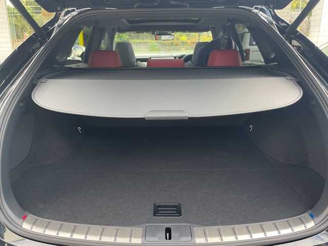 レクサス ＲＸ 350 Fスポーツ 大阪府 2025(令7)年 0.2万km グラファイトブラックガラスフレーク /禁煙ワンオーナー//パノラマルーフ//純ナビ付き14インチタッチディスプレーオーディオ//前席パワーシート/シートヒーター/ベンチレーション//オレッジキャリパー//パワーバックドア//ビルトインETC//レーダークルーズコントロール//レーンディパーチャーアラート//レーントレーシングアシスト//レーンチェンジアシスト//ロードサインアシスト//パノラマルーフ//純正21AW