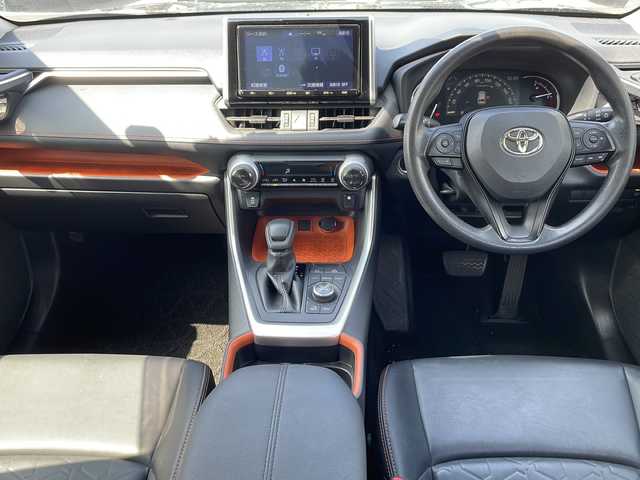 トヨタ ＲＡＶ４ アドベンチャー 福島県 2020(令2)年 5.3万km アティチュードブラックマイカ 4WD 純正9インチナビ バックカメラ TRDガーニッシュ 衝突軽減ブレーキ オートクルーズ バックソナー LEDヘッドライト ETC ドライブレコーダー レザーシート D席パワーシート