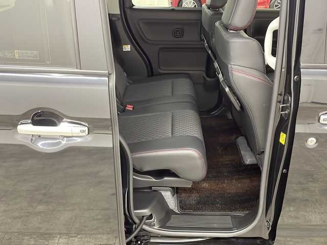スズキ スペーシア カスタム HYBRID XS 長崎県 2018(平30)年 4.6万km ブルーイッシュブラックパール3 社外７インチナビ(CN-RA04WD)/（フルセグ/CD/DVD/Bluetooth）/バックカメラ/両側パワースライドドア/横滑り防止装置/LEDヘッドライト/純正15インチアルミホイール/運転席シートヒーター/シートバックテーブル/リアサンシェード/黒革ハンドル/純正フロアマット/純正バイザー/電格ウィンカーミラー/フォグライト/オートライト/保証書/取扱説明書