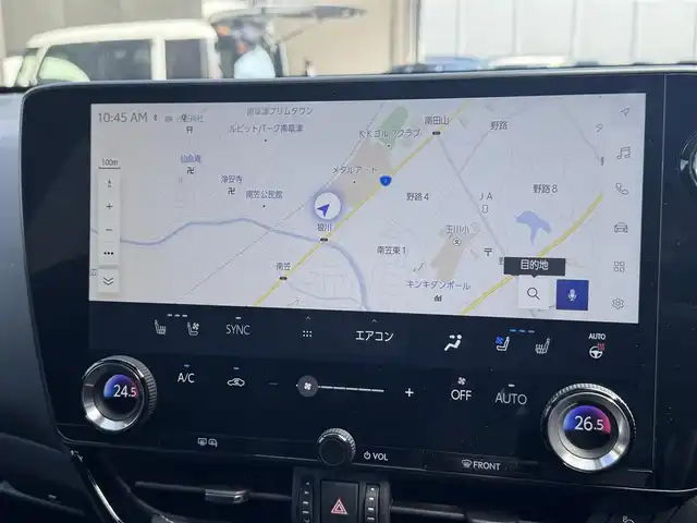 レクサス ＮＸ 350h Fスポーツ 滋賀県 2023(令5)年 2.7万km グラファイトブラックガラスフレーク 純正14インチナビ/【Bluetooth/USB/フルセグTV】/サンルーフ/黒レザーシート/全方位カメラ/レーダークルーズコントロール/レーントレーシングアシスト/ブラインドスポットモニター/クリアランスソナー/プリクラッシュセーフティ/三眼LEDヘッドライト/オートマチックハイビーム/デジタルインナーミラー/パーキングアシスト/ヘッドアップディスプレイ/ビルトインETC2.0/前後ドライブレコーダー/D/Nパワーシート/D/Nシートヒーター/D/Nシートベンチレーション/ステアリングヒーター/パワーバックドア/パドルシフト/ワイヤレス充電/プッシュスタート/スマートキー/ステアリングリモコン