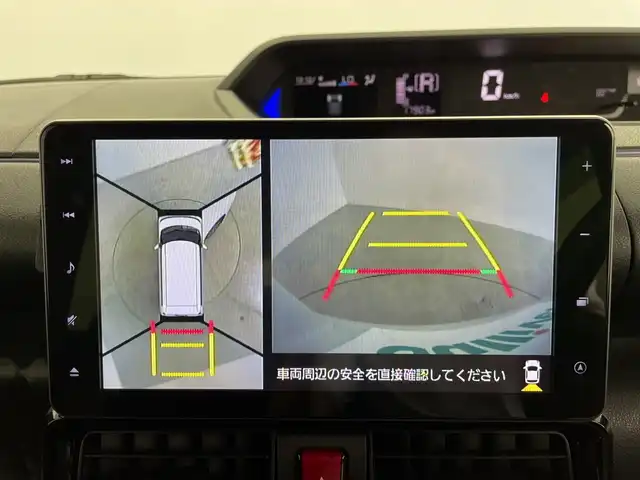 ダイハツ タント カスタム RS 鹿児島県 2022(令4)年 1.8万km シャイニングホワイトパール 純正9型ナビ/（Bluetooth/フルセグ/CD/DVD）/アダプティブクルーズコントロール/パノラミックビューモニター/ドアバイザー/ハーフレザー/シートヒーター/ハーフレザー/両側パワースライドドア/LEDヘッドライト/電子パーキング　/ブレーキホールド/AAC/純正15インチアルミホイール/シートバックテーブル/リアサンシェード